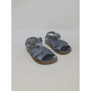 Salt Water Sandals Baby Pewter Sandals Size 4 US